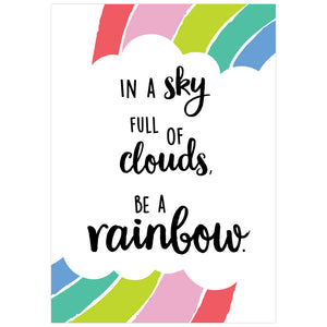 Creative Teaching Press In A Sky Full of Clouds Poster 13 3/8" x 19", (CTP10435)