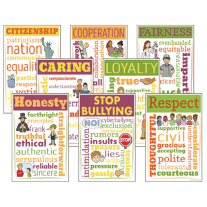 Teacher Created Character Education Chatter Charts (TCR 3110)
