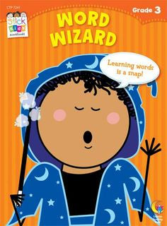 Creative Teaching Word Wizard Stick Kids Workbook, Grade 3 (CTP7241)