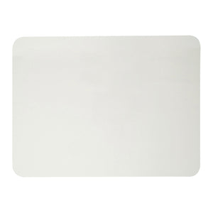Charles Leonard 1 Sided Plain White Dry Erase Lap Board, 9" x 12" (CHL 35100)