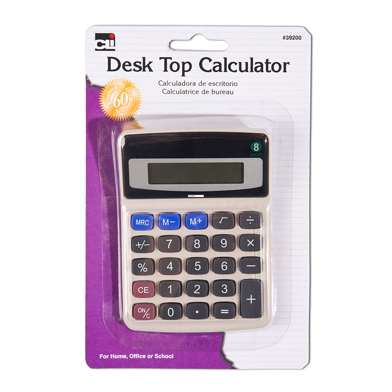 Charles Leonard 8-Digit Desktop Calculator (CHL 39200)