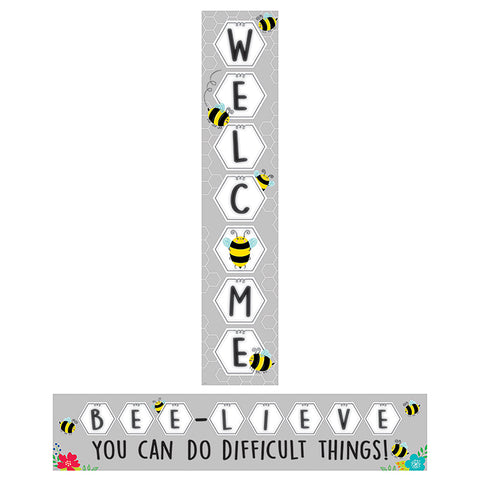 Creative Teaching Busy Bees Welcome Banner (CTP 10664)