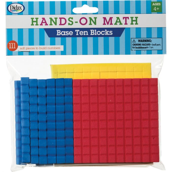 Didax Hands-On Math Base Ten Blocks (211431)