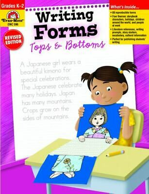Evan-Moor Writing Forms Workbook, Tops and Bottoms, Grades K-2(EMC 596)