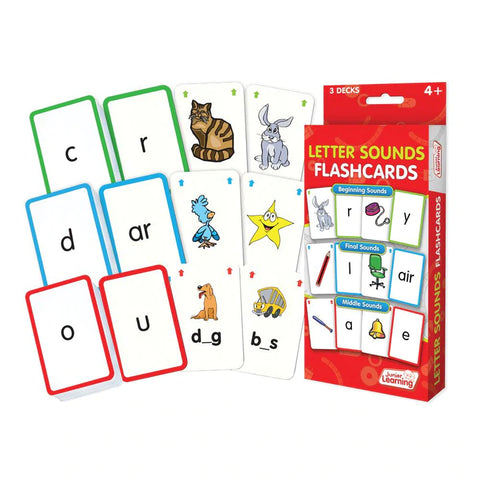 Junior Learning Letter Sounds Flashcards (JL 202)
