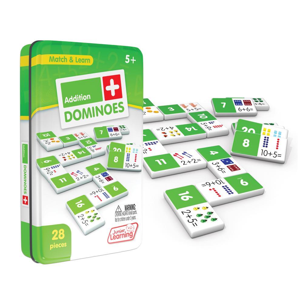 Junior Learning ADDITION Dominoes Game (JL 481)