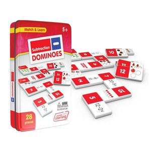 Junior Learning Subtraction Dominoes Math Game (JL 482)