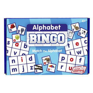 Junior Learning ALPHABET Bingo Game Grades PreK-K (JL 542)