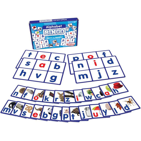 Junior Learning ALPHABET Bingo Game Grades PreK-K (JL 542)