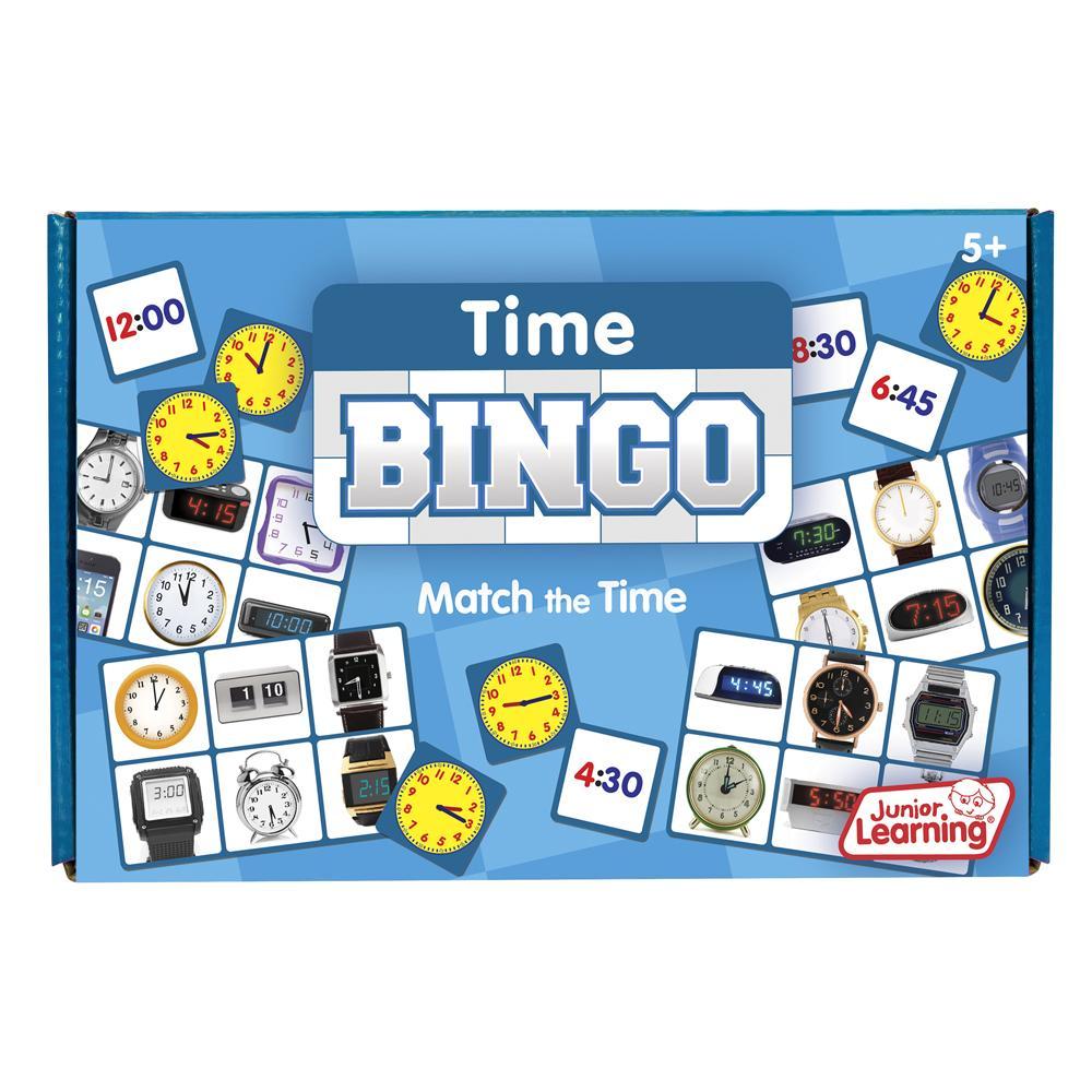Junior Learning TIME Bingo Game Ages 5+ (JL 548)