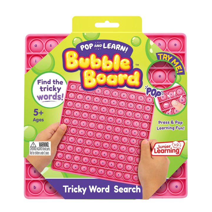Junior Learning Tricky Word Search Bubble Board  (JL 683)