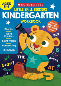 Scholastic Little Skill Seekers KINDERGARTEN Workbook, Ages 5-6 ( sc-860243)