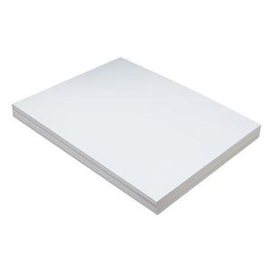 Pacon White Tag Board Paper , White, 9 x 12(P5231)