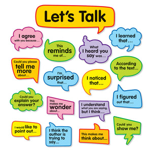 Scholastic Conversation Starters Bulletin Board Set (SC 823624)
