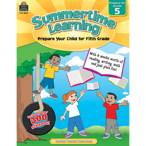 Teacher Created Resources Summertime Learning Preparing for Grade 5 (8845)
