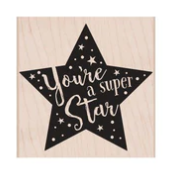 Hero Arts Super Star Woodblock Stamp (F6342)