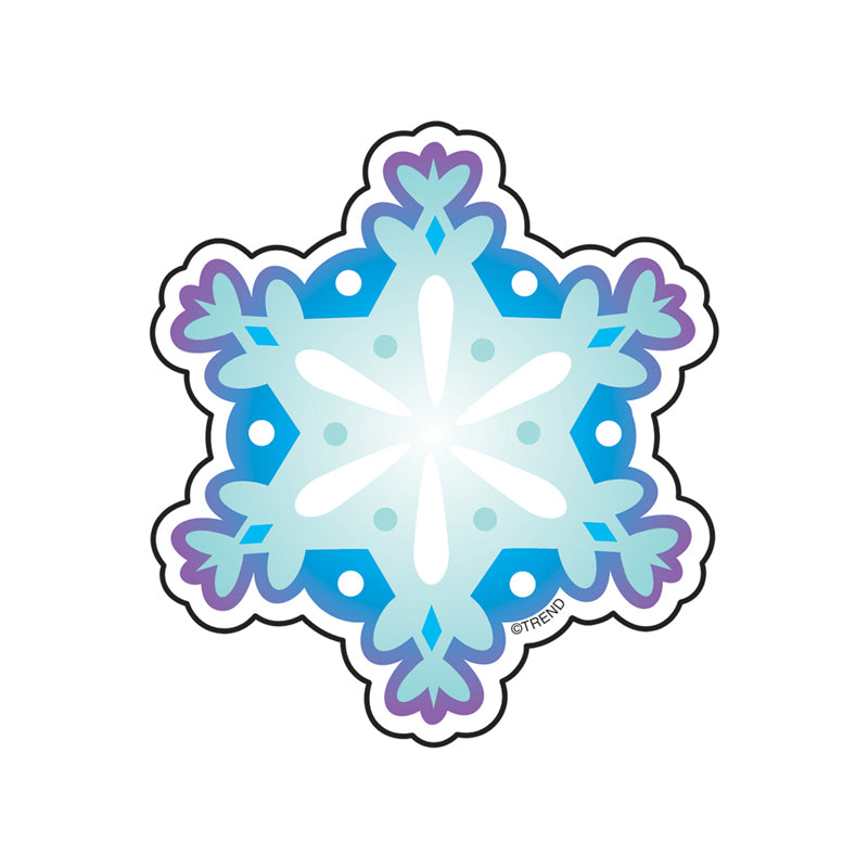 Trend Snowflakes 3" Mini Accents Cut Outs, 36 Pack (T-10520)
