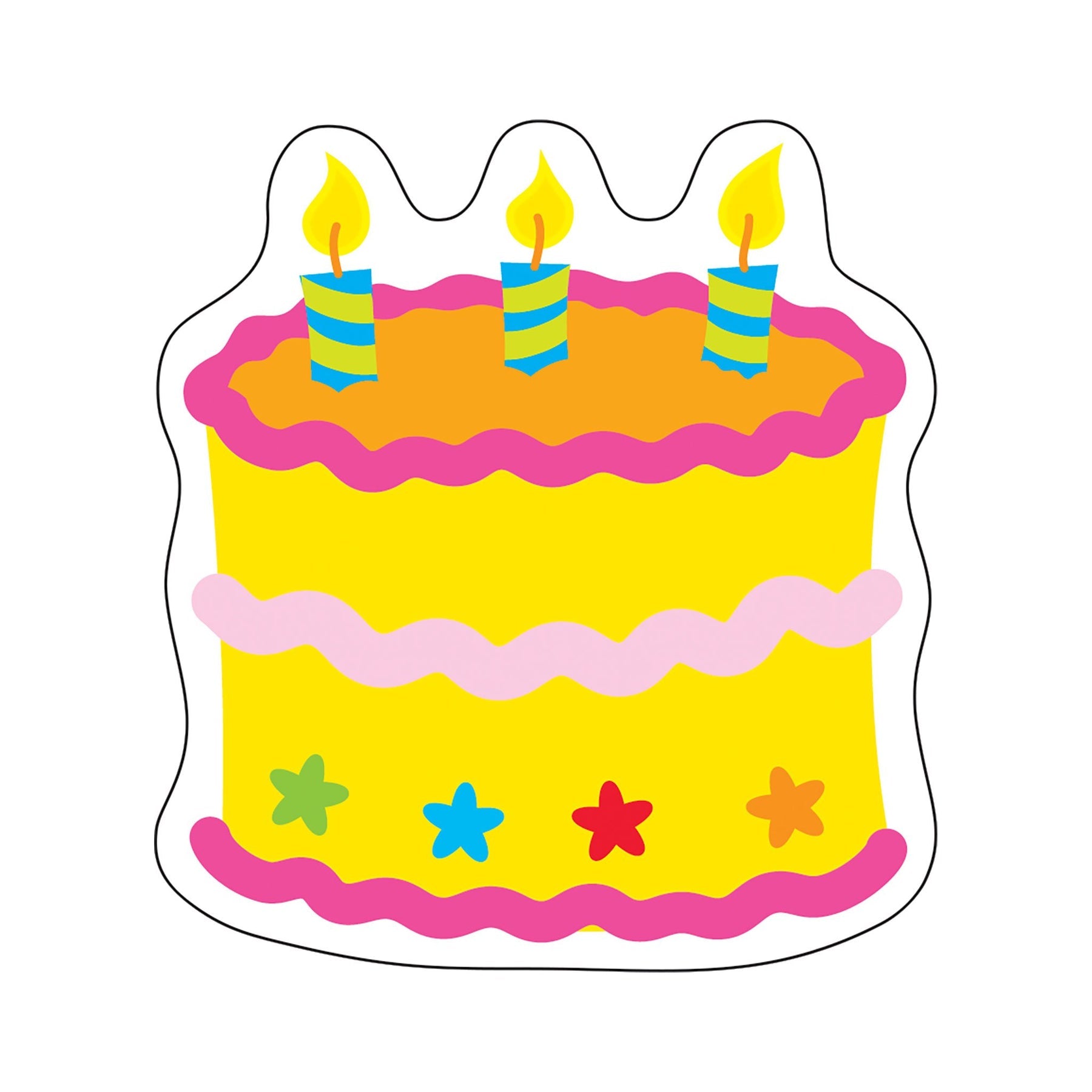 Trend Birthday Cake Mini Accents (T-10505)