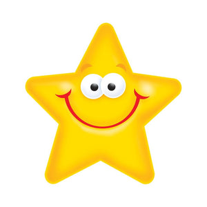 Trend Enterprises Smiley Star Mini Accents, 36 Pack (T10589)