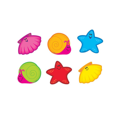 Trend Enterprises Seashore Friends Mini Accents Variety Pack, 36 Pack (T10806)