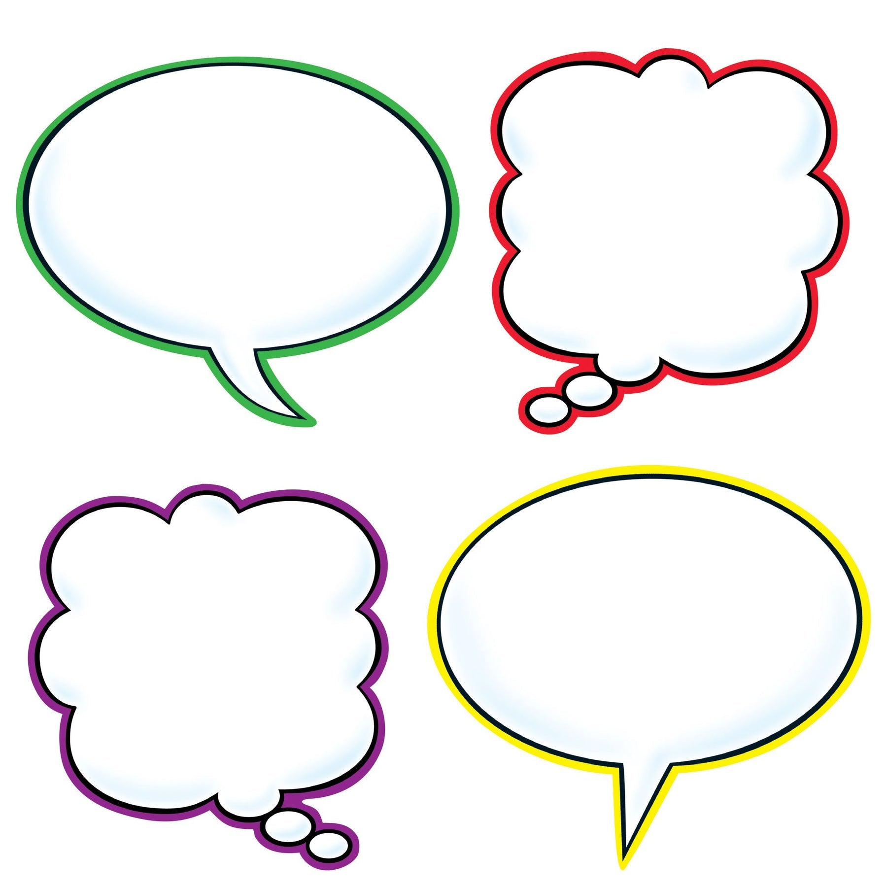 Trend Speech Balloons Classic Accents® Variety Pack (T 10928)