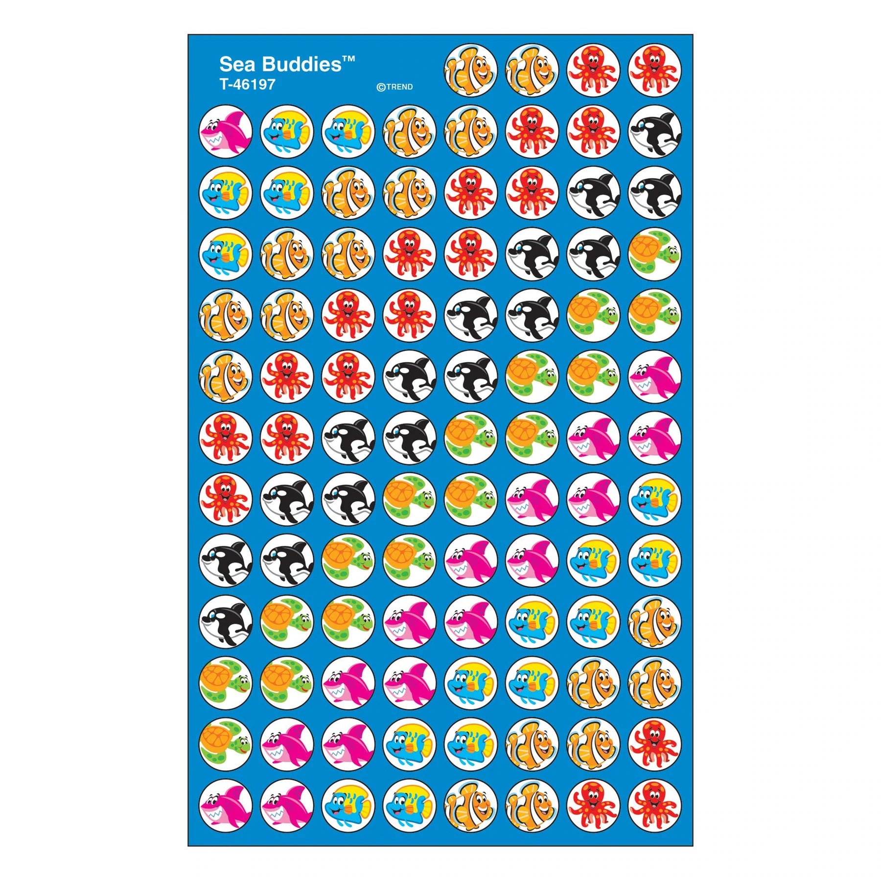 Trend Sea Buddies Super Spots Stickers (T46197)