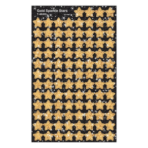 Trend Gold Stars superShapes Stickers – Sparkle (T-46403)