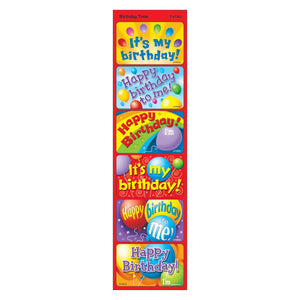 Trend Birthday Time Applause STICKERS® – Large (T47303)
