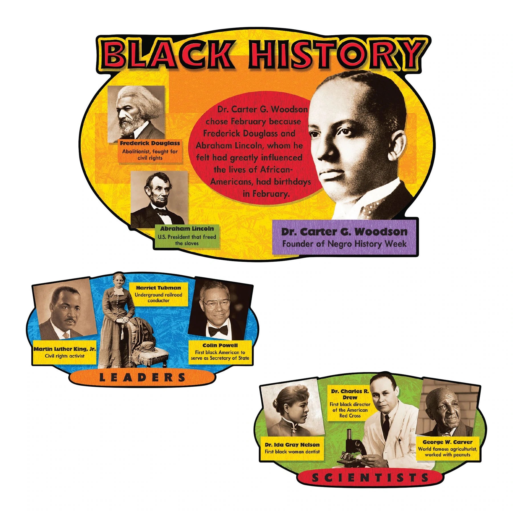 Trend Black History Bulletin Board Set (T8095)