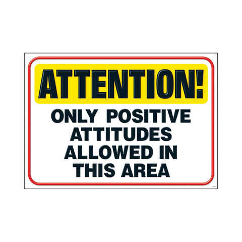 Trend Attention! Only Positive… ARGUS® Poster (TA67389)