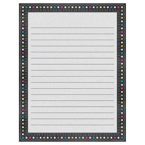 Teacher Created Resources Chalkboard Brights Lined Chart (TCR7532)