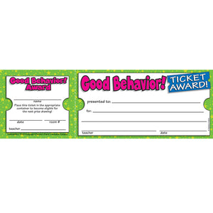 Scholastic Good Behavior! Ticket Awards, Pack of 100 (965209)