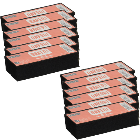Quartet Premium Felt Chalk Erasers, Pack of 12 (EBA05)