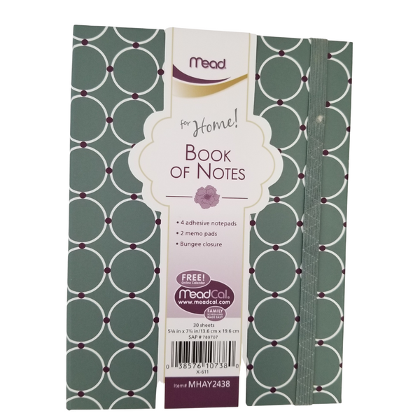 Mead for Home! Book of Notes, 30 Sheets, 5 3/8" x 7 1/4" (MHAY2438)