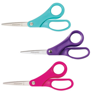 Fiskars Beginner Sewing Scissors, Choose Color  (197043)