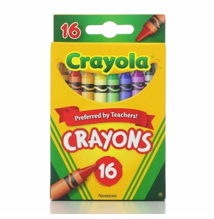 Crayola Classic Crayons, 16 Count (52-3016)