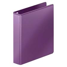 Mead 1.5" D-Ring Durable View Binder, Purple (W274-148PP1)