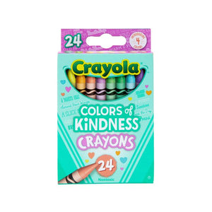 Crayola Colors of Kindness Crayons, 24 Count, 52-0116