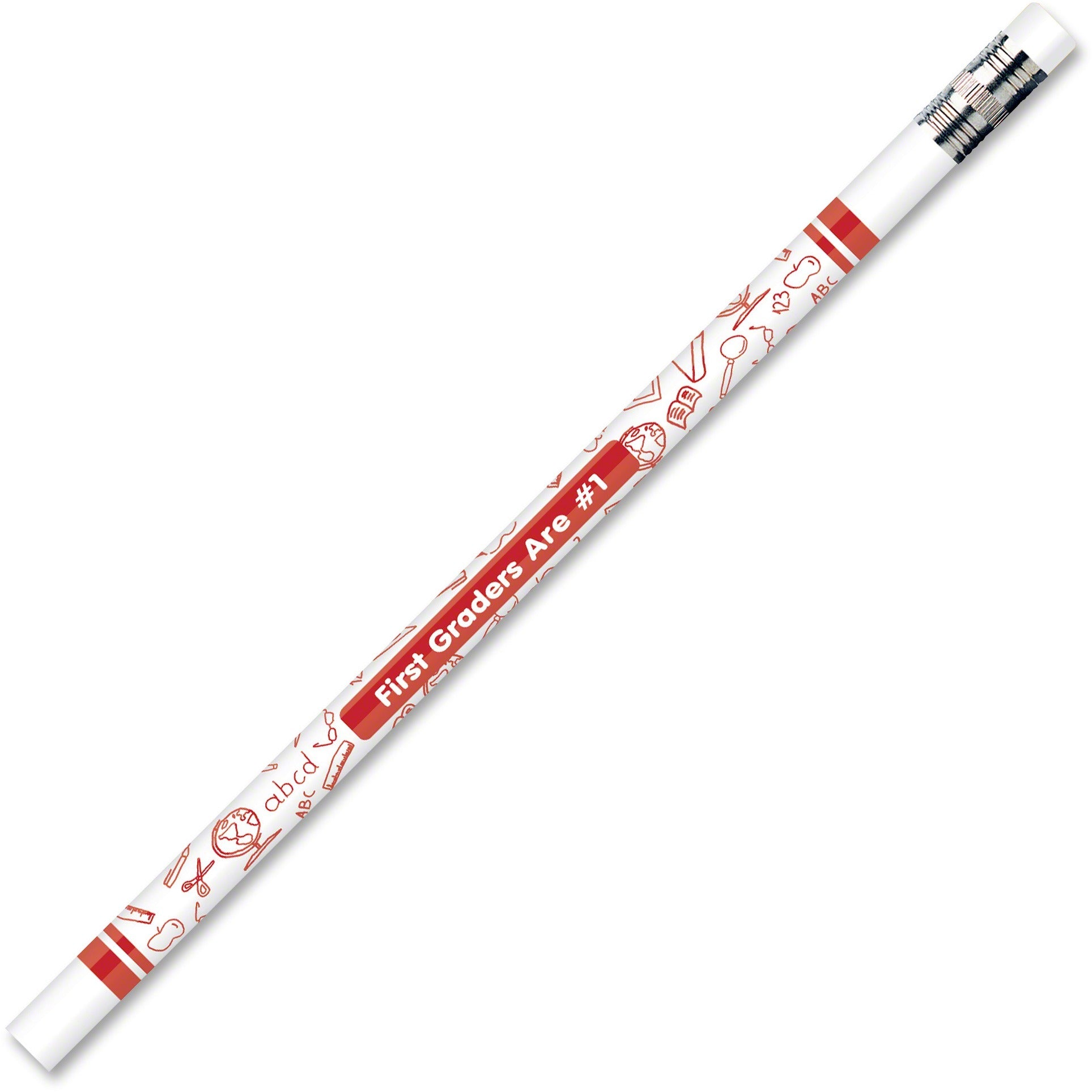JR Moon's First Graders are #1 Pencils, Red, Blue, Green, Pack of 12 (00378)