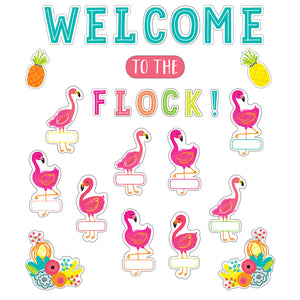 Carson Dellosa Schoolgirl Welcome to the Flock Bulletin Board Set (CD 110462)