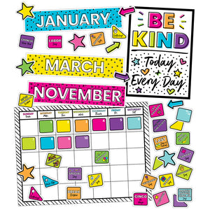 Carson Dellosa Kind Vibes Calendar Bulletin Board Set (CD 110522)