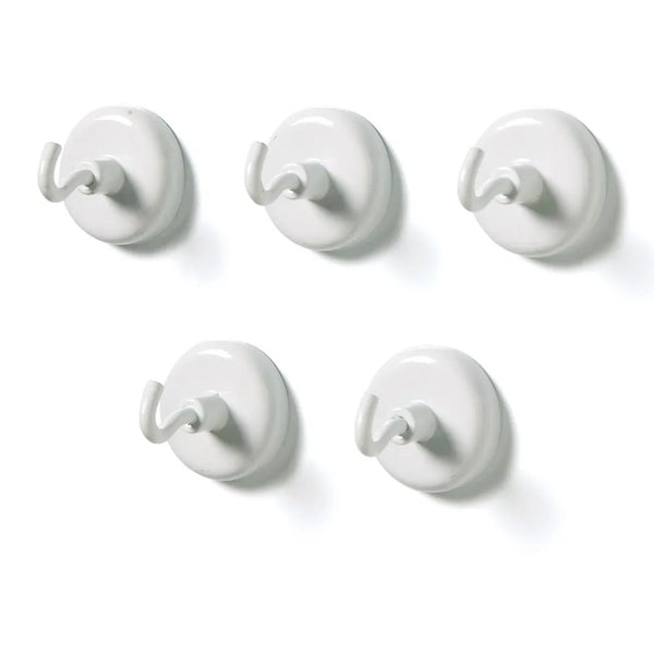 Learning Resources Magnetic Hooks, Set of 5, Holds up to 13 lbs (LER 2698)
