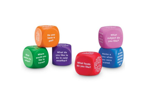 Learning Resources Conversation Cubes (7300)