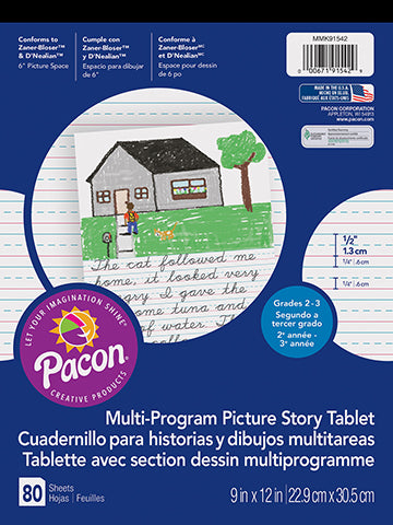Pacon Multi-Program Handwriting Tablet (MMK 91542)