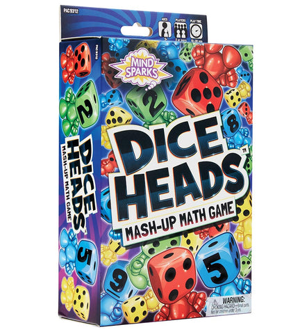 Pacon Dice Heads Math Game (PAC9312)