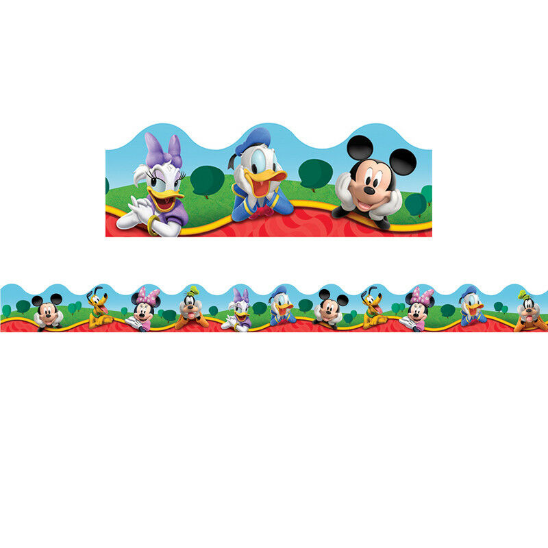Eureka Mickey Mouse Clubhouse Characters Deco Trim Border (EU 845140)