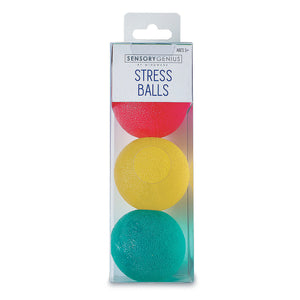 Mindware Sensory Genius: Set of 3 Stress Balls, Firm, Soft, Squishy (13785009)