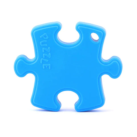 Pencil Grip Puzzle Piece Silicone Sensory Teether (TPG-433)