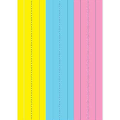 Ashley Magnetic Die-Cut 3 Sentence Strips, 2.75" x 11" Assorted Colors (ASH10129)