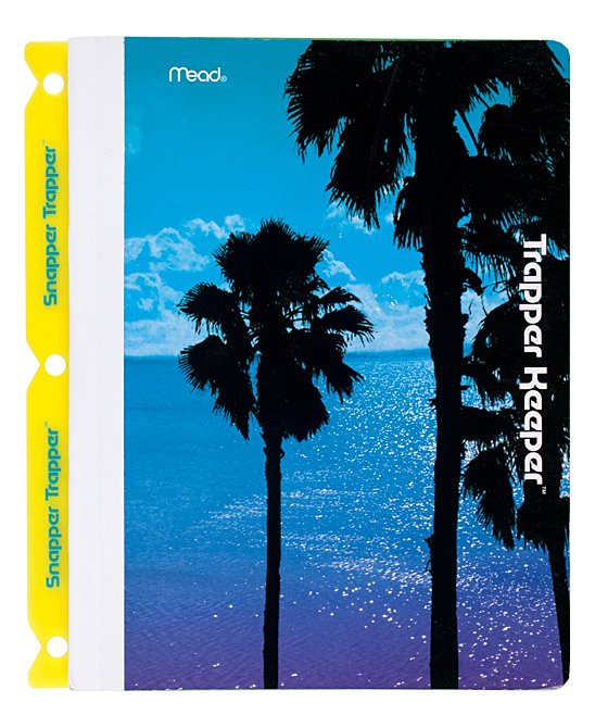 Mead Snapper Trapper Keeper Blue Palms Composition Book WR (73376)